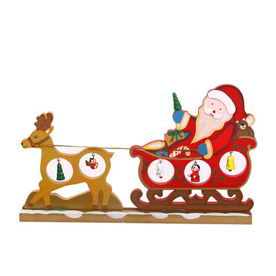 

Tailored Exquisite Color Elk Sledding Christmas Ornament Holiday Pendulum