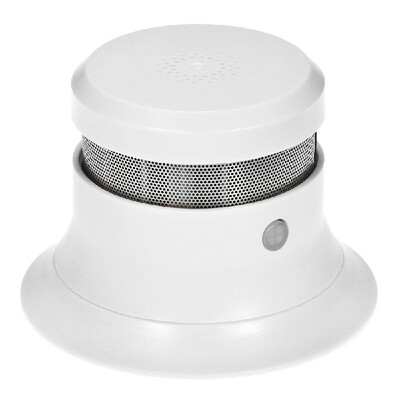 

Battery Operated Photoelectric Smoke Alarm LED Light Flashing & Sound Warning Smoke Alert Detector for Home School Hotel