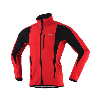 

ARSUXEO Unisex Thermal Warmer 1pc Coat Jacket Winter Windproof Waterproof MTB