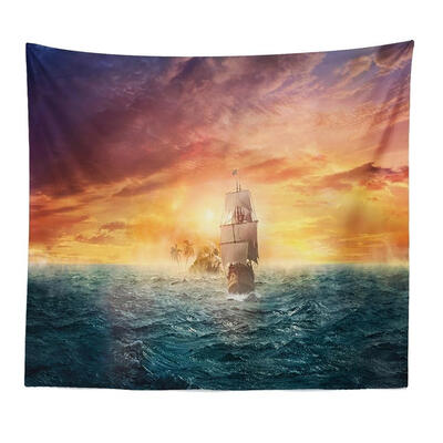 

Wall Hanging Tree Print Tapestry Blanket Beach Yoga Mat Home Carpet Decor