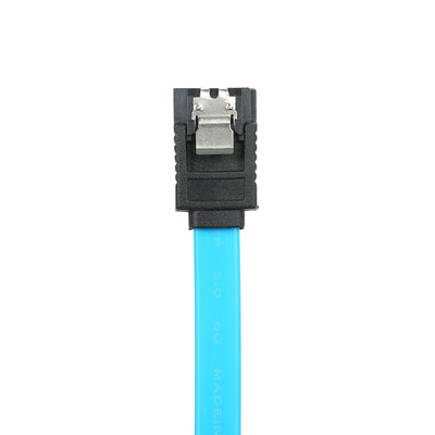 

SATA III Cable with Locking Latch for HDD SSD 6 Gbps Blue