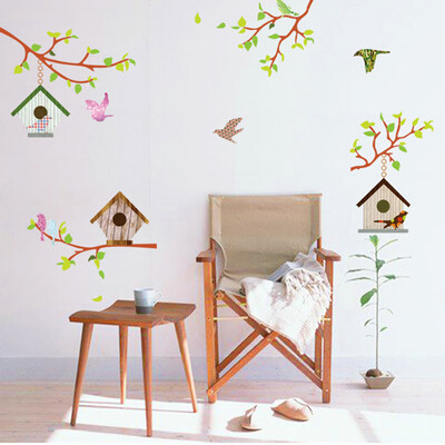 

Gobestart Removable Art Mural Plant Pot Fresh Home Living Room Renovat Decor Wall Sticker