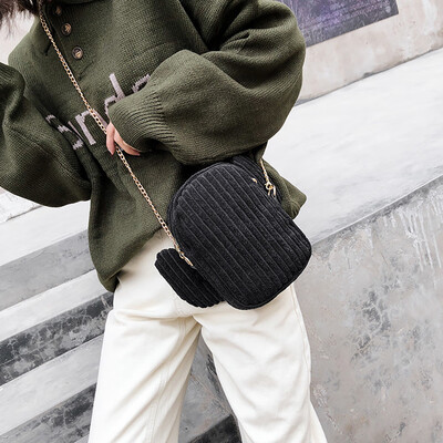 

Tailored Women Canvas Small Bag Simple Cactus Wild Cute Shoulder Bag Messenger Bag