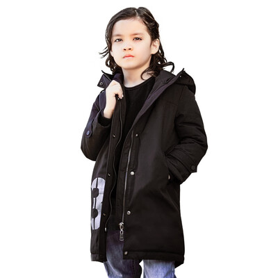 

ANJINU Childrens down jacket long section thick warm winter 13297
