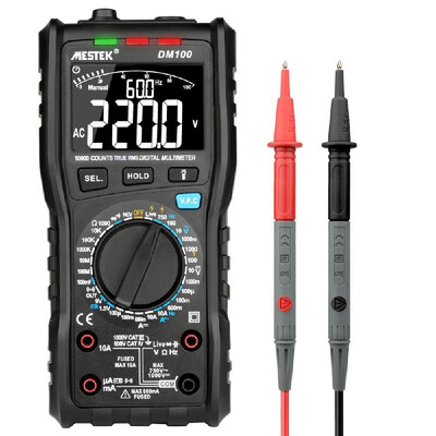 

MESTEK 10000 Counts True RMS Multifunctional Digital Multimeter Measuring ACDC Voltage Current Resistance Capacitance Frequency D