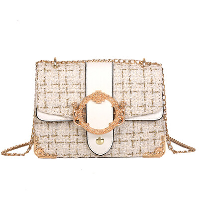 

Tailored Womens Ladies Fashion Simple Leisure Chian Single Shoulder Messenger Bags