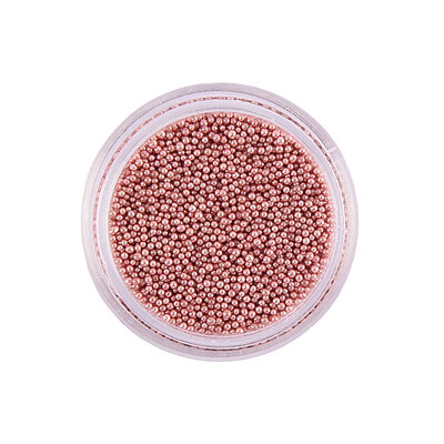 

1Box Steel glitter Beads Nail Metal 3D polishing for Nails Art Round Manicure 12 colors