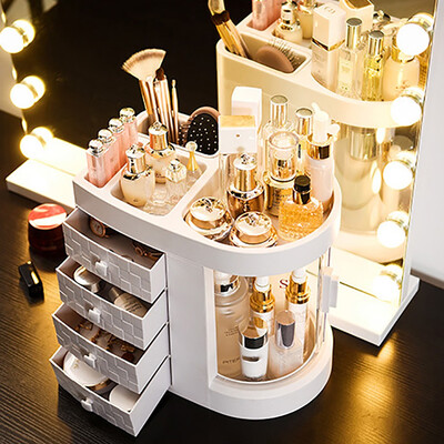 

〖Follure〗Cosmetic Case Transparent Desktop Large-Capacity Drawer Integrated Storage Box