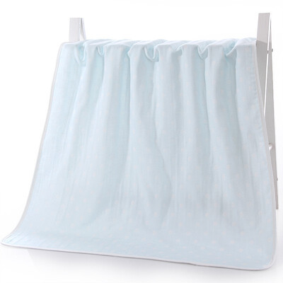 

Combed Cotton Towel Polka Dot Baby Adult Bath Towel Soft Comfortable High Water Absorption Beautiful Towel
