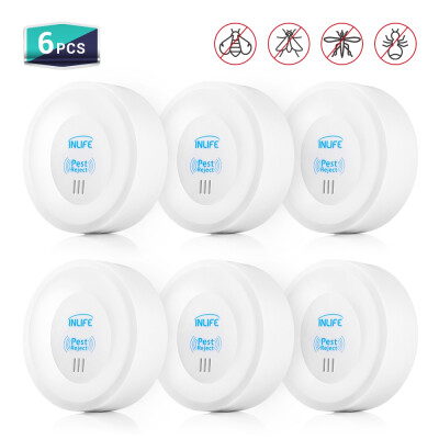 

6PCS Inlife L828B Ultrasonic Pest Repellers for Mosquito Rat Cockroach