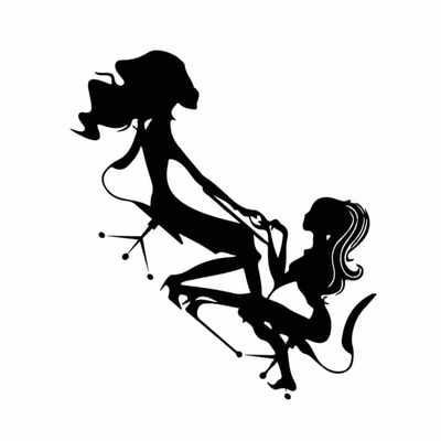 

Nail Beauty Wall Sticker Art Wallpaper Girls Room Play Room Decoration PVC Tattoo Decals