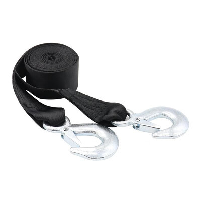 

Heavy Duty Tow Strap with Hooks 10000lb Vehicle Towing Winch Snatch Strap for Car Emergency