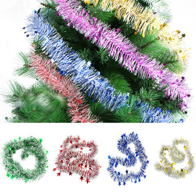 

〖Follure〗Colorful Garland Bar Christmas Tree Decoration Xmas Party Hanging Ornaments