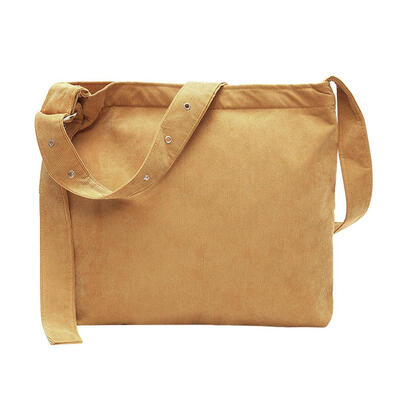 

Women Corduroy Tote Shopping Shoulder Bag Messenger School Book Handbags