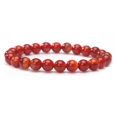 

12 Colors Agate Couple Bracelets 8Mm Natural Stone Beads Healing Energy Bracelet For Women Men
