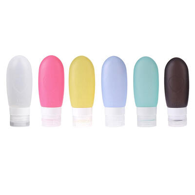 

1pc Silicone Lotion Bottle Shampoo Bath Portable Travel Packing Container