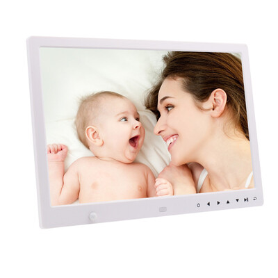 

〖Follure〗15-Inch Front Screen Button Human Sensing HD Screen Digital Photo Frame