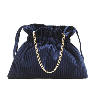 

Retro Women Chain Handbag Crossbody Bag Corduroy Shoulder Drawstring Bags