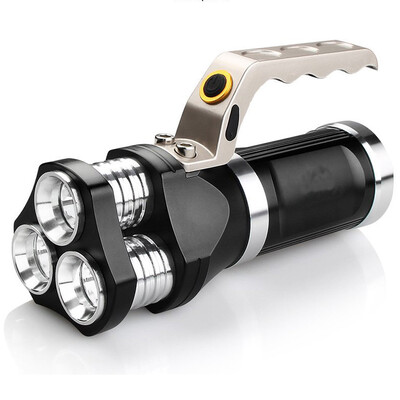 

Saidsome Rechargeable LED Searchlight Tactical Flashlight 3T6 Spotlight flashlight lamp