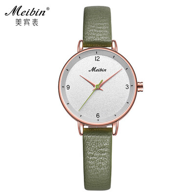 

Meibin meibin ladies watch female belt student female table simple fashion trend fashion watch waterproof quartz watch