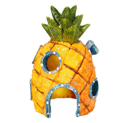 

Cute Pineapple Aquatic Animals House Home Fish Tank Aquarium Ornaments
