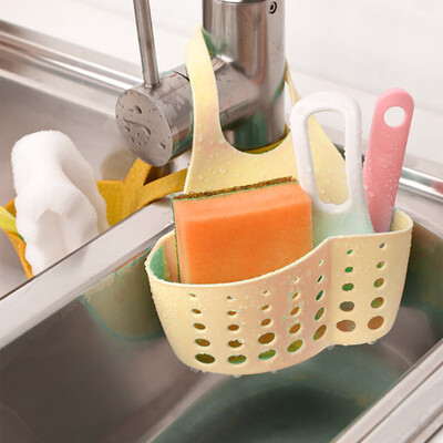 

JPGIF Portable Home Kitchen Hanging Bag Basket Bath Storage Tools Sink Holder