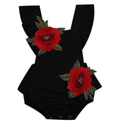 

Cute Newborn Baby Girl Clothes Floral Romper Jumpsuit Bodysuit Sunsuit Outfits