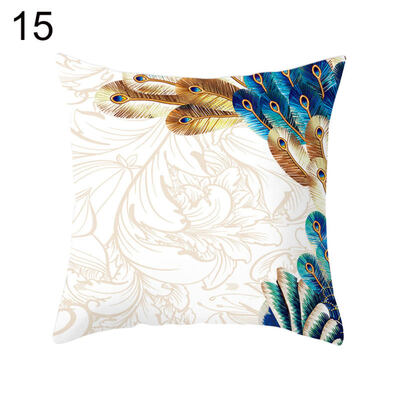 

Cartoon Cat Dog Animal Feather Pillow Case Cushion Cover Sofa Chair Car Decor