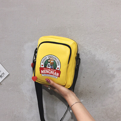 

Net red di di small black bag female 2019 new Korean version of the wild Harajuku style shoulder bag ins super fire Messenger bag