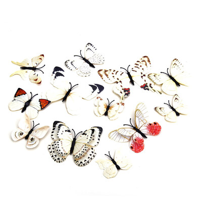 

12pcs 3D PVC Wall Stickers Butterflies Fridge Poster Wall Kids Room Decor