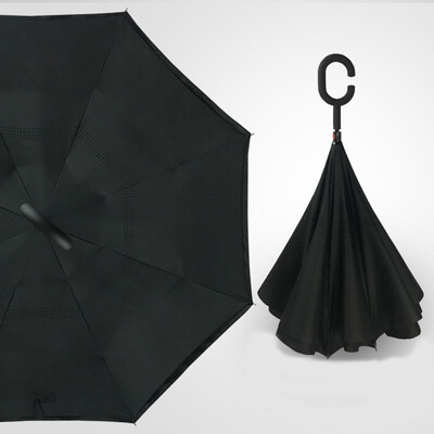 

XIAOYUAN Double-layer umbrella reverse open&close hands-free