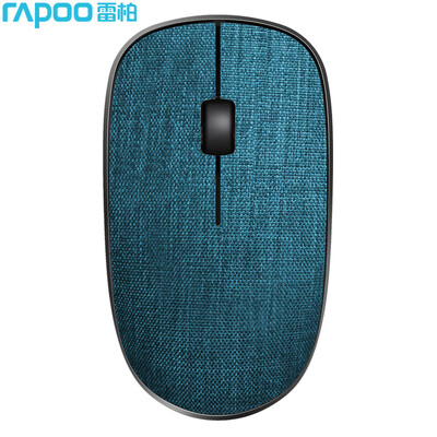 

Rapoo M200Plus Mouse Wireless Bluetooth Mouse Office Mouse Mute Mouse Portable Mouse Symmetric Mouse Fabric Mouse Blue