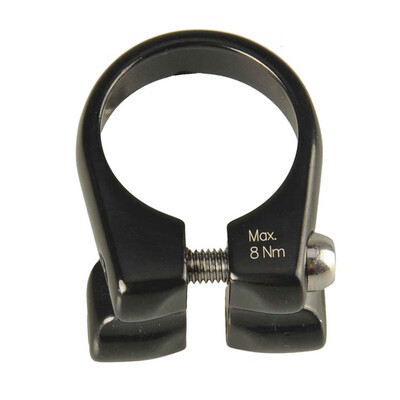 

Durable Mountain Road Bike Seat Post Clamp Seatpost Clamps Adapter Black
