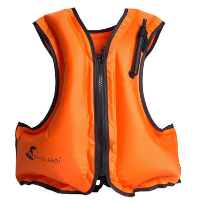 

Professional Adult Safety Inflatable Swim Vest Life Jacket for Snorkeling Floating Device Swimming Drifting Surfing Water Sports L