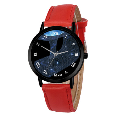 

Best Selling Women Watches Unique Creative Dial Ladies Quartz Wristwatch Solid Color Leather Strap Clock Relojes Para Mujer