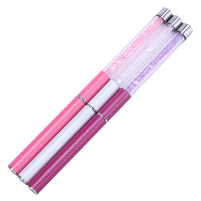 

〖Follure〗3 PCS UV Gel Pen Nail Art Carving Pen Brushes Acrylic Handle Salon Tool