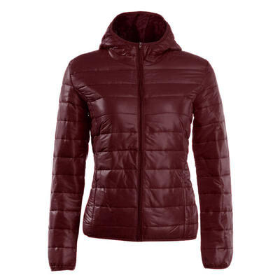 

Winter Women Slim Fit Cotton Padded Coat Hooded Warm Short Jacket