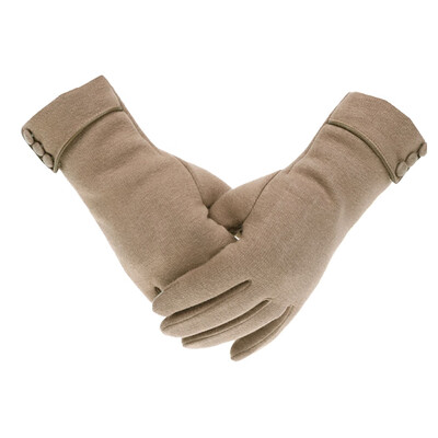 

Winter Women Gloves Touch Screen Warm Thick Velvet Lady Full Finger Gloves Windproof Outdoor Bicycle Ski Gloves