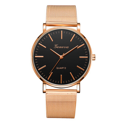 

Gobestart Fashion Casual Unobtrusive Simple Single Business Net With Strap Mens Watch
