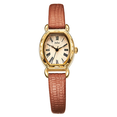 

Square watch girl student fashion trend retro Roman Korean version waterproof belt compact quartz woman watch