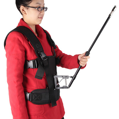 

Video Photography Studio Stabilizer Kit with Load Vest Single Handle Arm for Steadycam DSLR Camera DV Camcorder