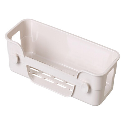 

Kitchen Bathroom Wall Storage Shelf Hanging Rack Corner Basket Holder Organizer