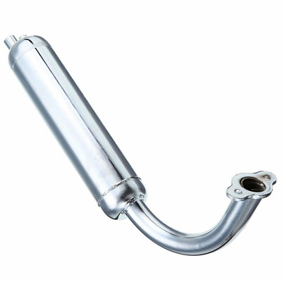 

Exhaust Muffler Pipe For 49cc 50cc 60cc 80cc Engine Motor Motorized Bicycle Bike