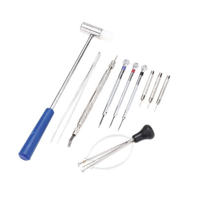 

14PCS Watch Repair Tool Kit Case Opener Link Remover Spring Bar Tool