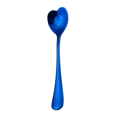 

Gobestart Colorful Spoon Handle Spoons Flatware Coffee Drinking Tools Kitchen Gadget BK