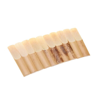 

10pcs Pieces Clarinet Reed Strength 25 2-12 Reed Bamboo for Clarinet Accessories