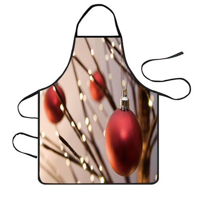 

Siaonvr Christmas Decoration Waterproof Apron Kitchen Aprons Dinner Party Apron