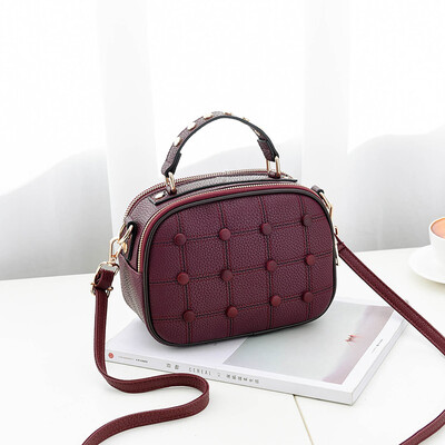 

Bao Bao Nu Chao inclined small round bags in autumn&winter Korean version of mini-shoulder Sen Fairy ins super-hot bag