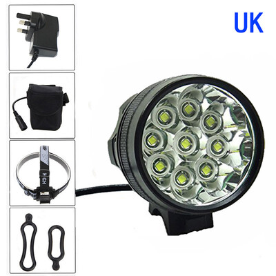 

XM- T6 9x 20000Lumen LED Bicycle Headlight Bike Head Light Lamp Cycling Parts