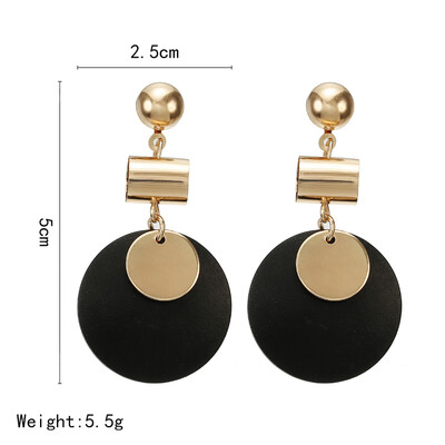 

F32 Multi Designs Wholesale Fashion Jewelry Women Metal Vintage Statement Clear Crystal Drop Earrings For Women Metal Earring